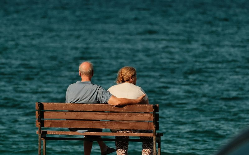 Retired couple